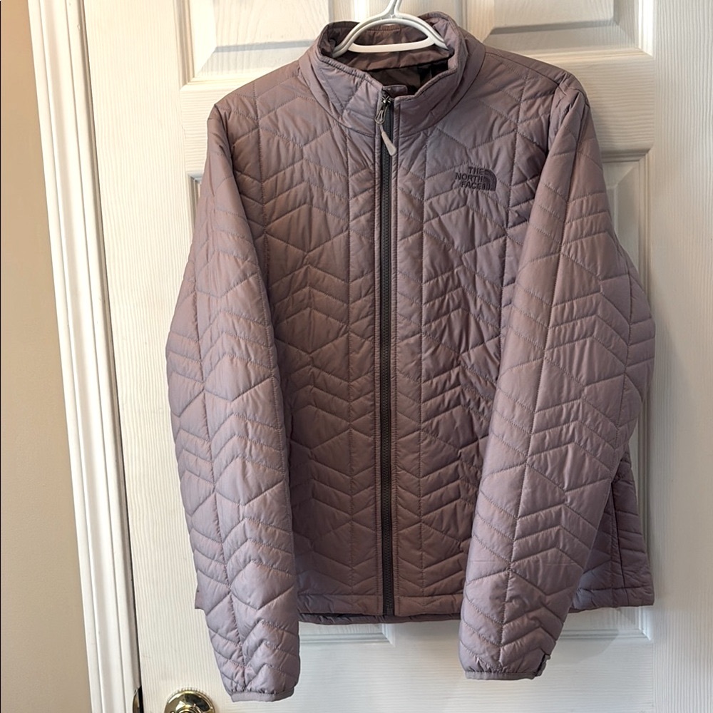 The North Face Purple Puffer Jacket
